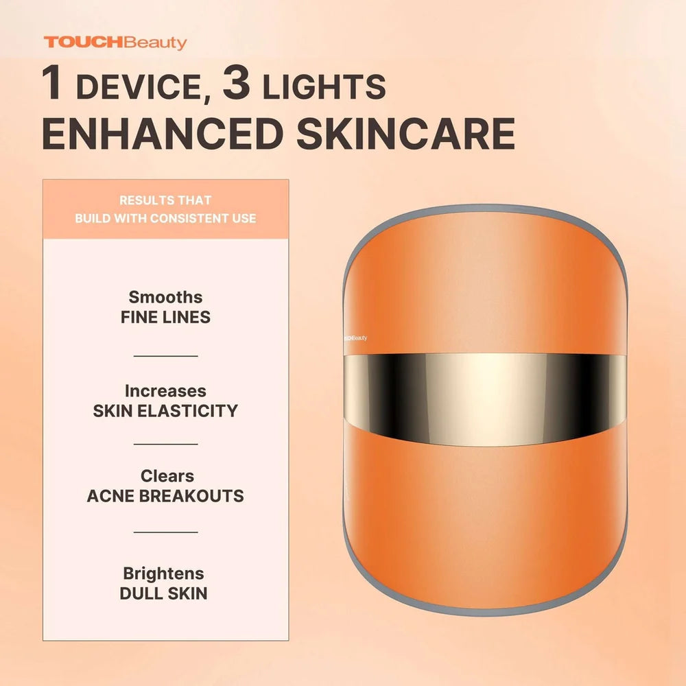 TOUCHBeauty GLAM — Máscara LED