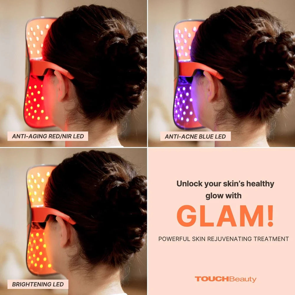 TOUCHBeauty GLAM — Máscara LED