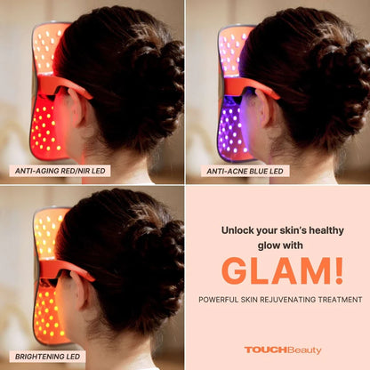 TOUCHBeauty GLAM — Máscara LED