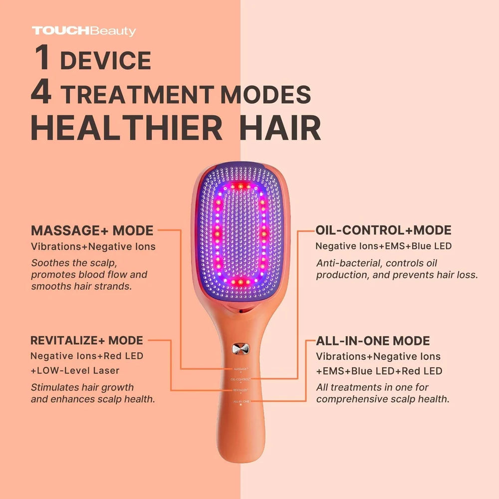 TOUCHBeauty VITA — Peine Láser Capilar