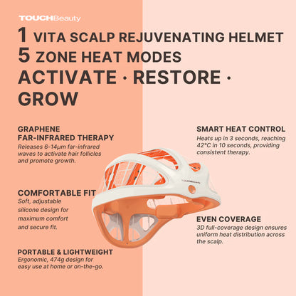 TOUCHBeauty VITA Graphene — Casco Capilar