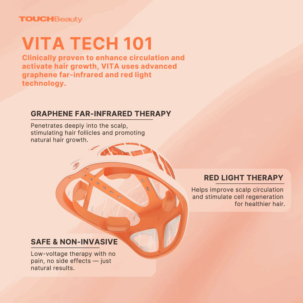 TOUCHBeauty VITA Graphene — Casco Capilar