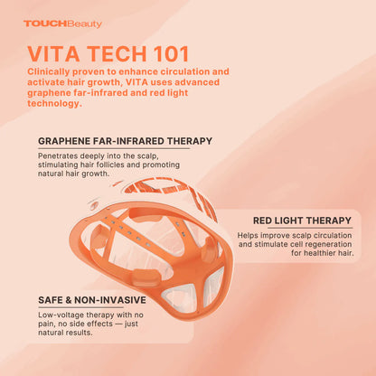 TOUCHBeauty VITA Graphene — Casco Capilar