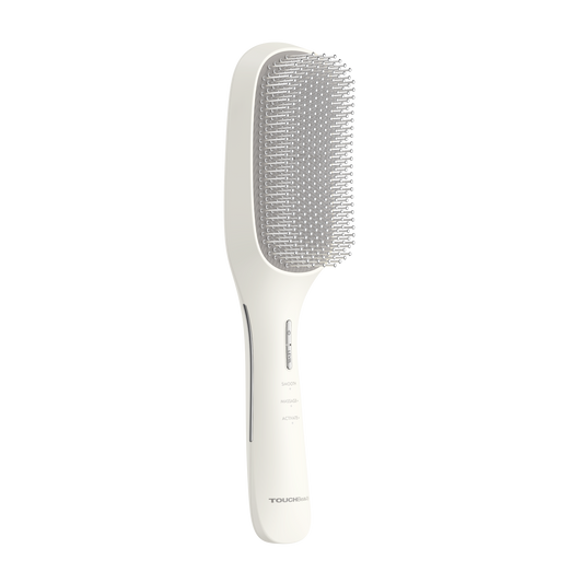 Cepillo capilar TOUCHBeauty SCALP con sus púas de acero inoxidable