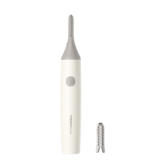 Recortadora íntima TOUCHBeauty VIO con el cabezal de precisión y su guarda