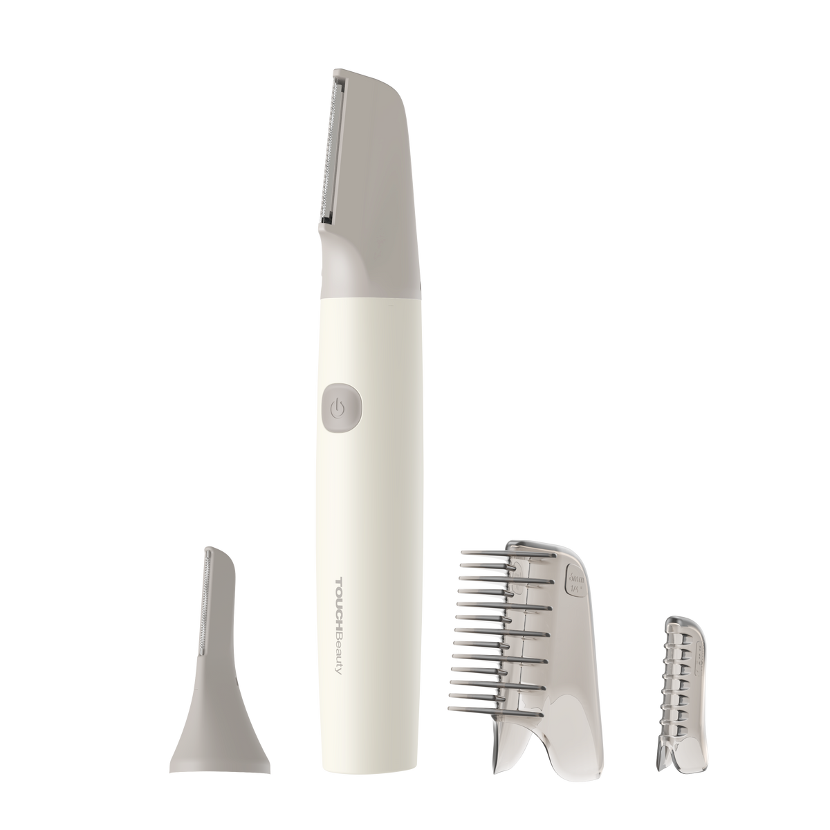 Set completo de la recortadora íntima TOUCHBeauty VIO con sus cabezales y guardas
